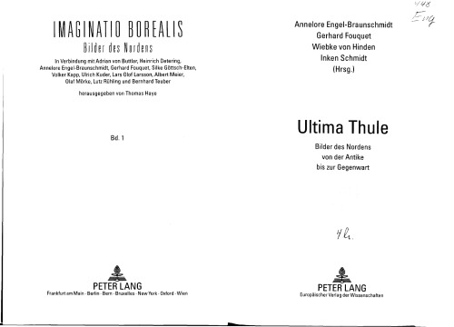 Ultima Thule: Bilder des Nordens von der Antike bis zur Gegenwart
