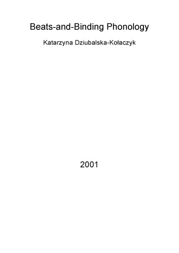 Beats-And-Binding Phonology