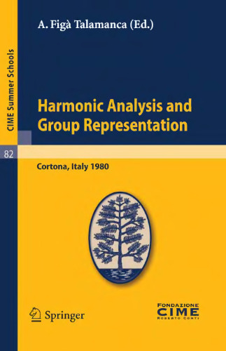 Harmonic Analysis and Group Representation