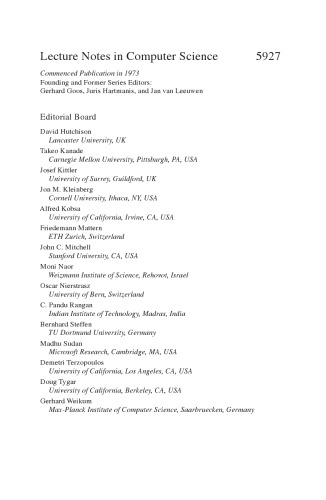 Information and Communications Security: 11th International Conference, ICICS 2009, Beijing, China, December 14-17, 2009. Proceedings