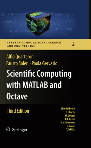 Scientific computing with MATLAB and Octave