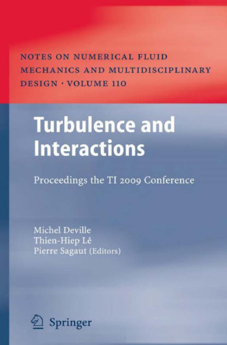 Turbulence and Interactions: Proceedings the TI 2009 Conference