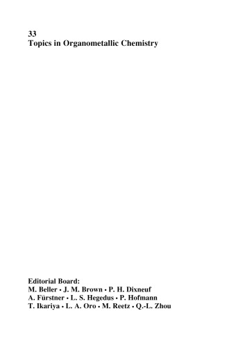 Iron Catalysis: Fundamentals and Applications