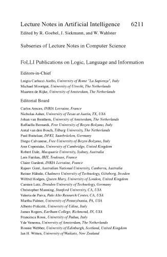 Interfaces: Explorations in Logic, Language and Computation: ESSLLI 2008 and ESSLLI 2009 Student Sessions. Selected Papers
