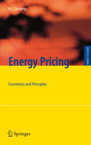 Energy Pricing: Economics and Principles