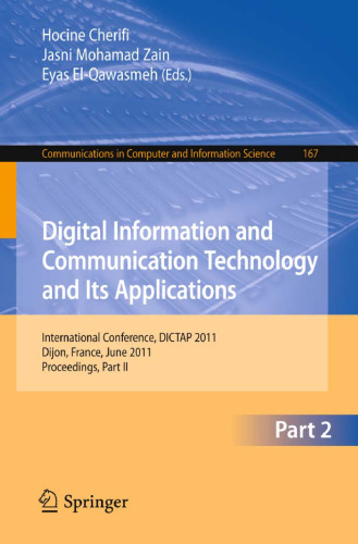 Digital Information and Communication Technology and Its Applications: International Conference, DICTAP 2011, Dijon, France, June 21-23, 2011, Proceedings, Part II