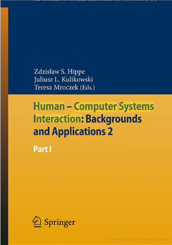 Human – Computer Systems Interaction: Backgrounds and Applications 2: Part 1