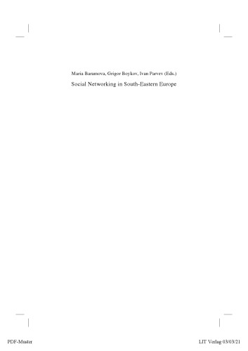 Social Networking in South-Eastern Europe: 15th-19th Century