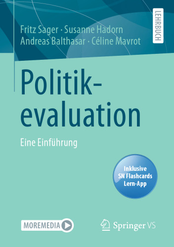 Politikevaluation: Eine Einführung (German Edition)
