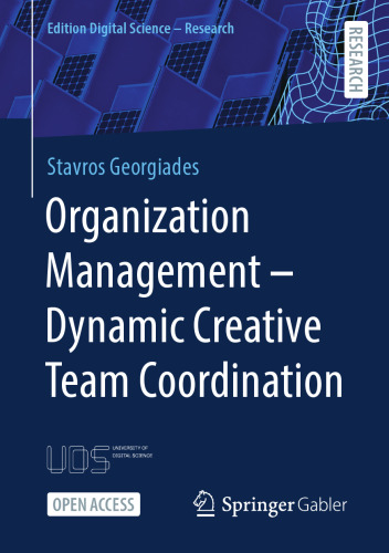 Organization Management – Dynamic Creative Team Coordination (Edition Digital Science)