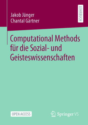 Computational Methods für die Sozial- und Geisteswissenschaften