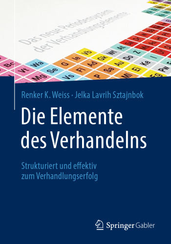 Die Elemente des Verhandelns: Strukturiert und effektiv zum Verhandlungserfolg