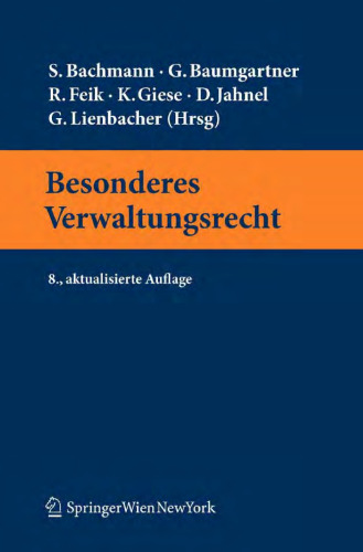 Besonderes Verwaltungsrecht