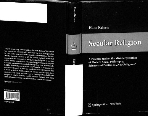 Secular religion: a polemic against the misinterpretation of modern social philosophy, science and politics as "new religion"