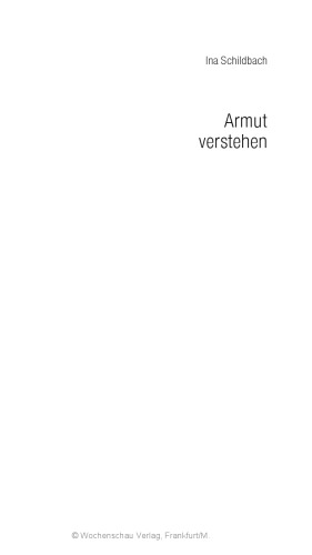Armut verstehen