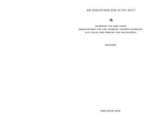Cassius Dio: Römische Geschichte (Bücher 36-43)