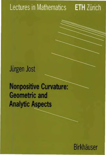 Nonpositive curvature: geometric and analytic aspects