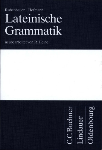Lateinische Grammatik, 12. Auflage