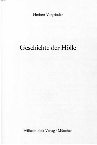 Geschichte der Hölle