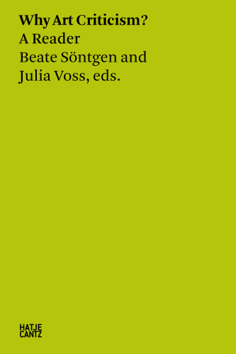 Why Art Criticism?: A Reader