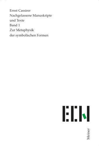 Zur Metaphysik der symbolischen Formen