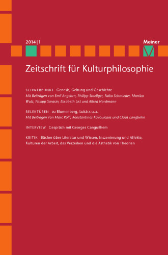 Genesis, Geltung und Geschichte