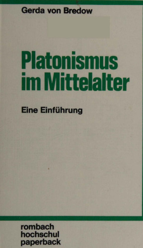 Platonismus im Mittelalter: Eine Einführung