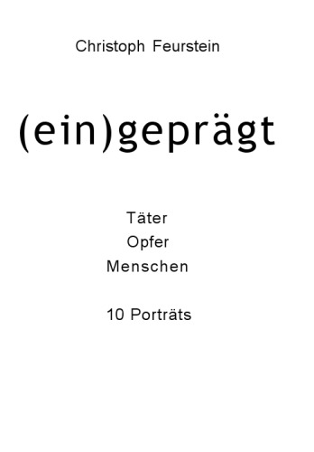 (ein)geprägt. eingeprägt