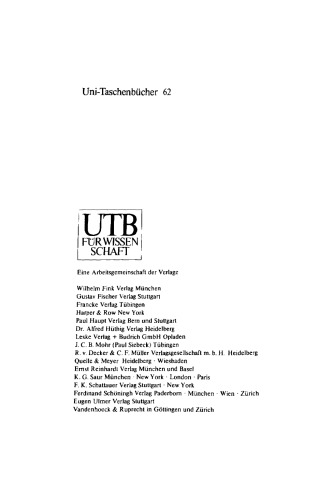 Pflanzensystematik: Einführung in die Systematische Botanik ; Grundzüge des Pflanzensystems