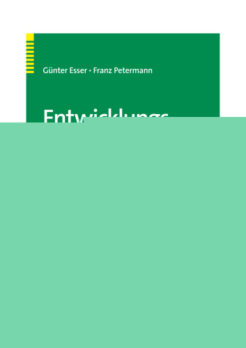 Entwicklungsdiagnostik
