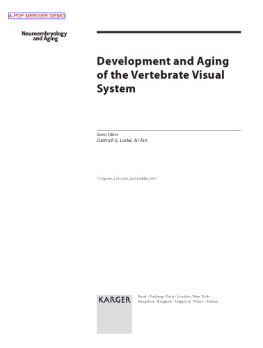 Development and Aging of the Vertebrate Visual System