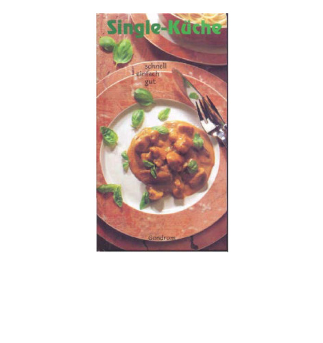 Single-Küche. Schnell, einfach, gut