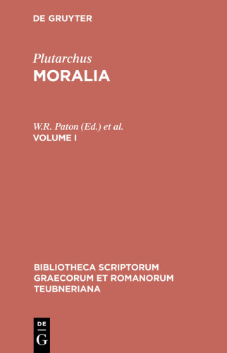 Plutarchi moralia