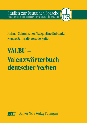 VALBU - Valenzwörterbuch deutscher Verben