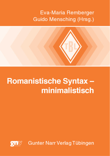 Romanistische Syntax - minimalistisch