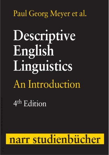 Descriptive English Linguistics