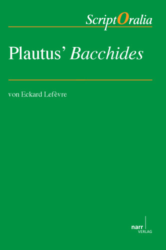 Plautus' Bacchides