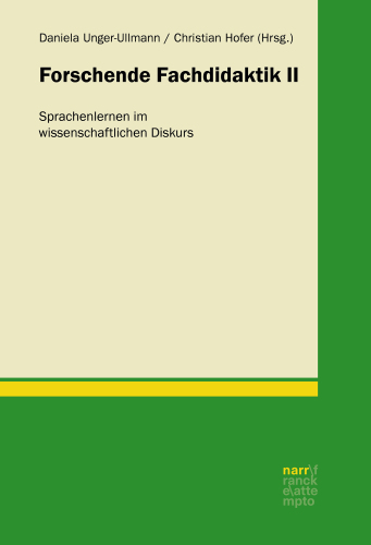 Forschende Fachdidaktik II: Sprachenlernen im wissenschaftlichen Diskurs