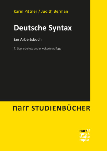 Deutsche Syntax: Ein Arbeitsbuch