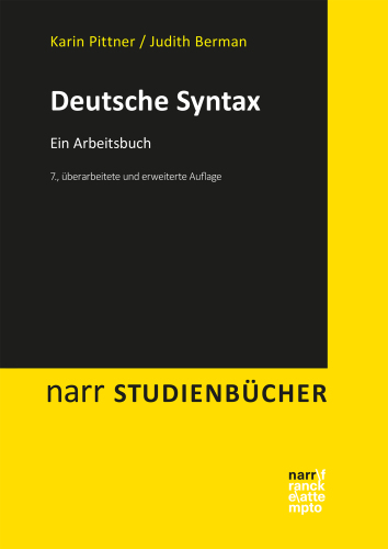Deutsche Syntax: Ein Arbeitsbuch