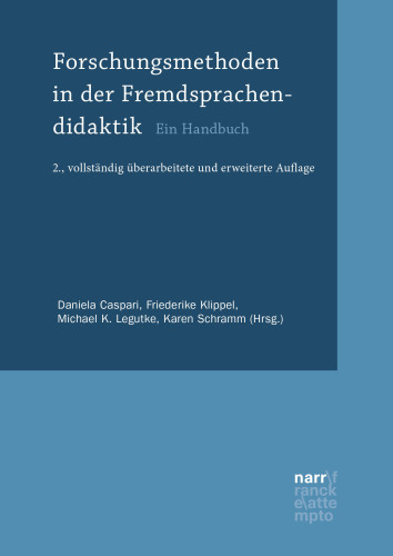 Forschungsmethoden in der Fremdsprachendidaktik: Ein Handbuch