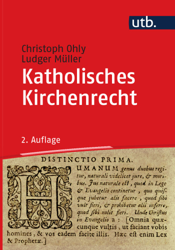 Katholisches Kirchenrecht: Ein Studienbuch