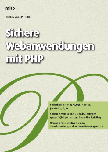 Sichere Webanwendungen mit PHP