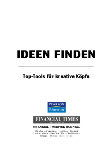 Ideen finden . Top-Tools für kreative Köpfe