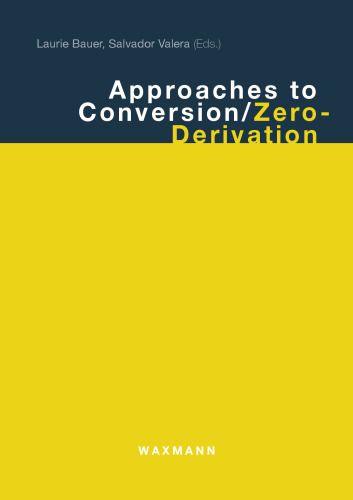 Approaches to Conversion/Zero-derivation