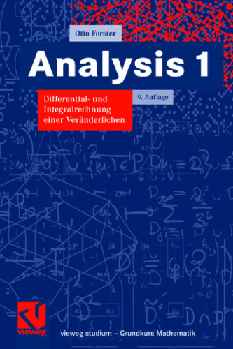 Analysis 1. Differential- und Integralrechnung einer Veranderlichen