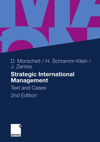 Strategic International Management: Text and Cases
