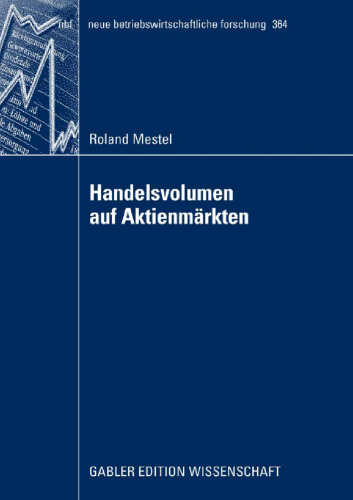 Handelsvolumen auf Aktienmarkten
