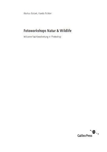 Fotoworkshops. Natur & Wildlife