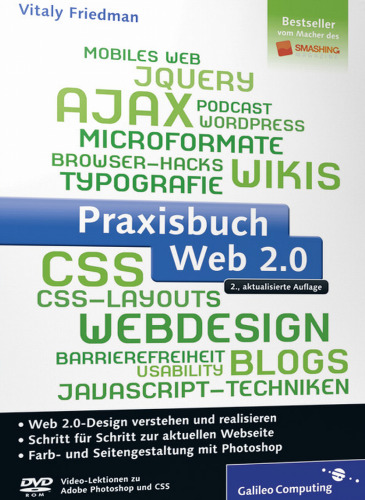 Praxisbuch Web 2.0: Moderne Webseiten programmieren und gestalten, 2. Auflage